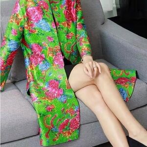 Beautiful Pleated Dress and Coat, all size Brand New. Wearable on Both Sides